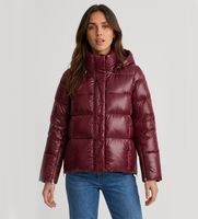 pennyblack para mujer 2621486023200 chaqueta de plumas fosco granate 40 casual nylon