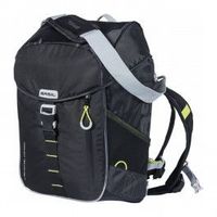 basil alforja miles daypack nordlicht 17 litros poliester impermeable negrolima 31x17x44 cm