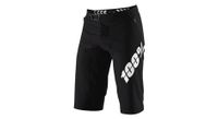 100  r core x shorts black