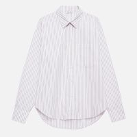 anine bing braxton crepe shirt - l