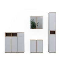 set de muebles de bano didi 5 partes vicco
