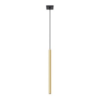 Lámpara colgante vacu dorado pulido, 1 luz