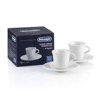 delonghi tazas de porcelana para espresso 70 ml pack de 2 dlsc308