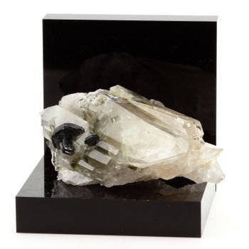 Quartz Clorito + Hematita - Piedra Natural De Francia, Los Dos Alpes - Cristal Multicolor Con Certificado De Autenticidad Incluido | 239.7 Ct - 55 X