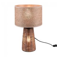 lampara de sobremesa straw