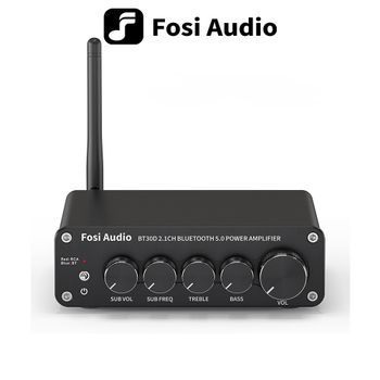 Nuevo Amplificador de Potencia de Sonido Bluetooth Fosi Audio BT30D, 2.1 Canales, Control de Graves y Agudos, Amplificador de Audio para Subwoofer, 100W + 50W X2