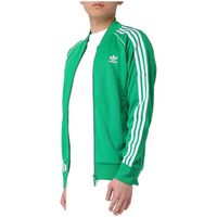 adidas chaqueta deporte veste adicolor classics sst en vert et blanc para hombre