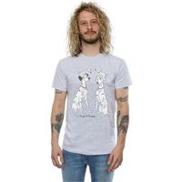 dessins animes camiseta pongo and perdita para hombre