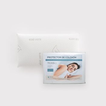 Almohada Viscoelastica Premium 90 + Protector Premium Tencel De 90, Ajustable 190/200