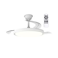 ventilador led aspas retractiles land cct dim 60w