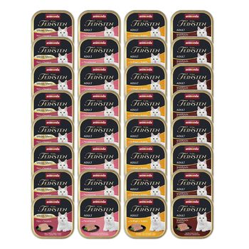 animonda vom Feinsten 32 x 100 g - Megapack - Variedades de carne con ave (4 variedades)