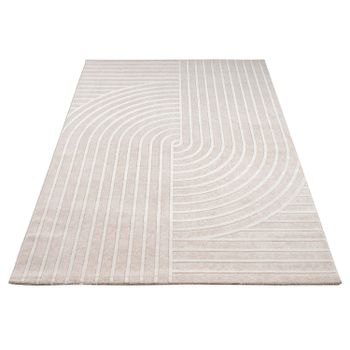 Alfombra moderna Sorrento crema 230x320 cm