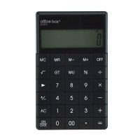calculadora de sobremesa officebox 12 digitos con pie plegable negro