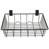 8 piezas de cestos de pared de barro colgantes para garaje montados en metal ventilado y accesorios para almacenamiento y exposicion