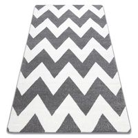 alfombra sketch - fa66 grisblanco - zigzag 160x220 cm