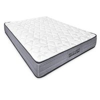 colchon 135 x 190 muelles ensacados  viscoelastica box titanio firmeza media