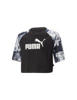 camiseta puma ess street art ragl nina black