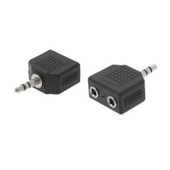 Duplicador Audio Minijack 3.5 (1xMacho/2xHembras)