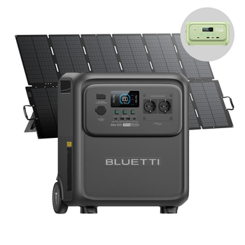 Bluetti Elite 400  Power Station 3840wh Con Panel Solar 500w, 2600w Ca (3900w Pico), Lifepo4, Con Ruedas, Respaldo