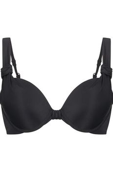 Hunkemöller Top de bikini con aros preformado Luxe Copa E + Negro
