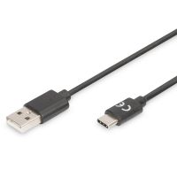 digitus cable usb a usb type-c 20 18m negro