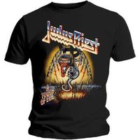 judas priest tops y camisetas touch of evil para mujer