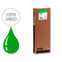 epson t804b cartucho original hdxhd verde ultrachrome 700 ml