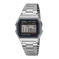 serie casio a158wa    reloj digital unisex    vintage    cronometro de 100 segundos    alarma diaria    control de horario regular    bateria de 7 anos de duracion