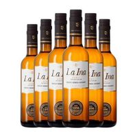 lustau vino generoso fino la ina jerez-xeres-sherry media botella 37 cl 13 vol pack de 6 unidades