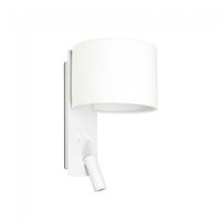 aplique de pared con lector led fold 3w