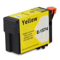 compatible yellow epson t1574 ink cartridge replaces epson t1574 turtle