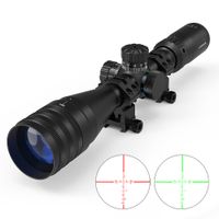 mira telescopica tactica 4-16x44mm con reticula mil-dot iluminada en rojo verde y azul para caza de largo alcance