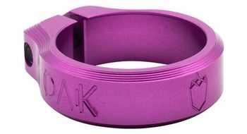Abrazadera de sillin oak orbit morada