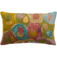 almohada bordada nestor - algodon 100 - vivaraise