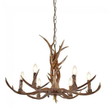Lámpara de techo stag (6 luces)