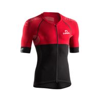 maillot mtb lurbel cycling tiger ahorra 30 - s rojo