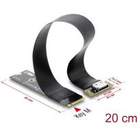 conversor delock m2 a oculink sff-8612 pcie 40 x4 nvme