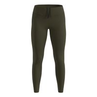 odlo essential  mallas para correr mujeres - verde oscuro