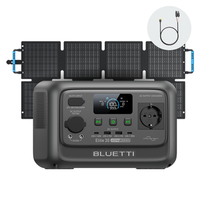 bluetti elite 30 v2600w288whestacion de energia portatil con 60w panel solar ideal para camping viajes