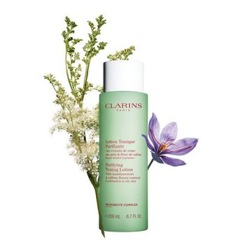 Clarins Desmaquillantes Y Limpiadores Loción Tónica Purificante, 200ml