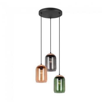 Lámpara colgante cork (3 luces)