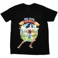 dessins animes tops y camisetas be the hero para mujer