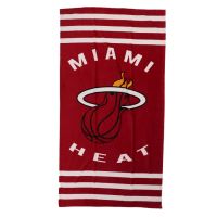toalla nba miami heat logo stripes
