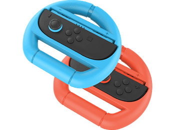Volante - Ardistel Blackfire Joy-Con 2 Wheels Twin Pack, Para Nintendo Switch 2, Azul y Rojo