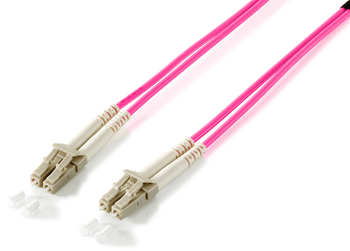 CABLE FIBRA OPTICA MULTIMODO LIBRE HALOGENOS LC/LC 50/125u 1M