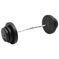 mancuerna curl con discos 60 kg vidaxl