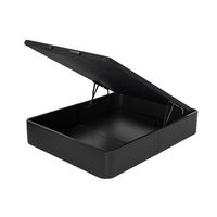 canape abatible tapizado flex living polipiel negro 200x200 incluye montaje y retirada del antiguo