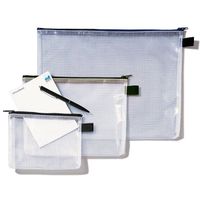 estuche rexel mesh transparentenegro a5