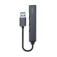 hub usb savio ak-70 3 puertos usb 20 1 puerto usb 31 gen 1 aluminio 18cm