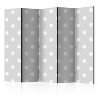 biombo - cheerful polka dots ii 225x172 cm
